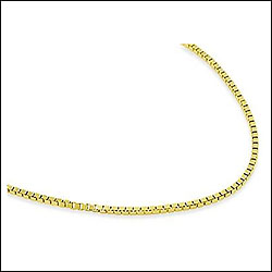 14K Gold Box Chain