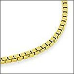14K Gold Box Chain