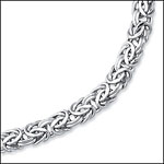 Byzantine 14K White Gold Bracelet
